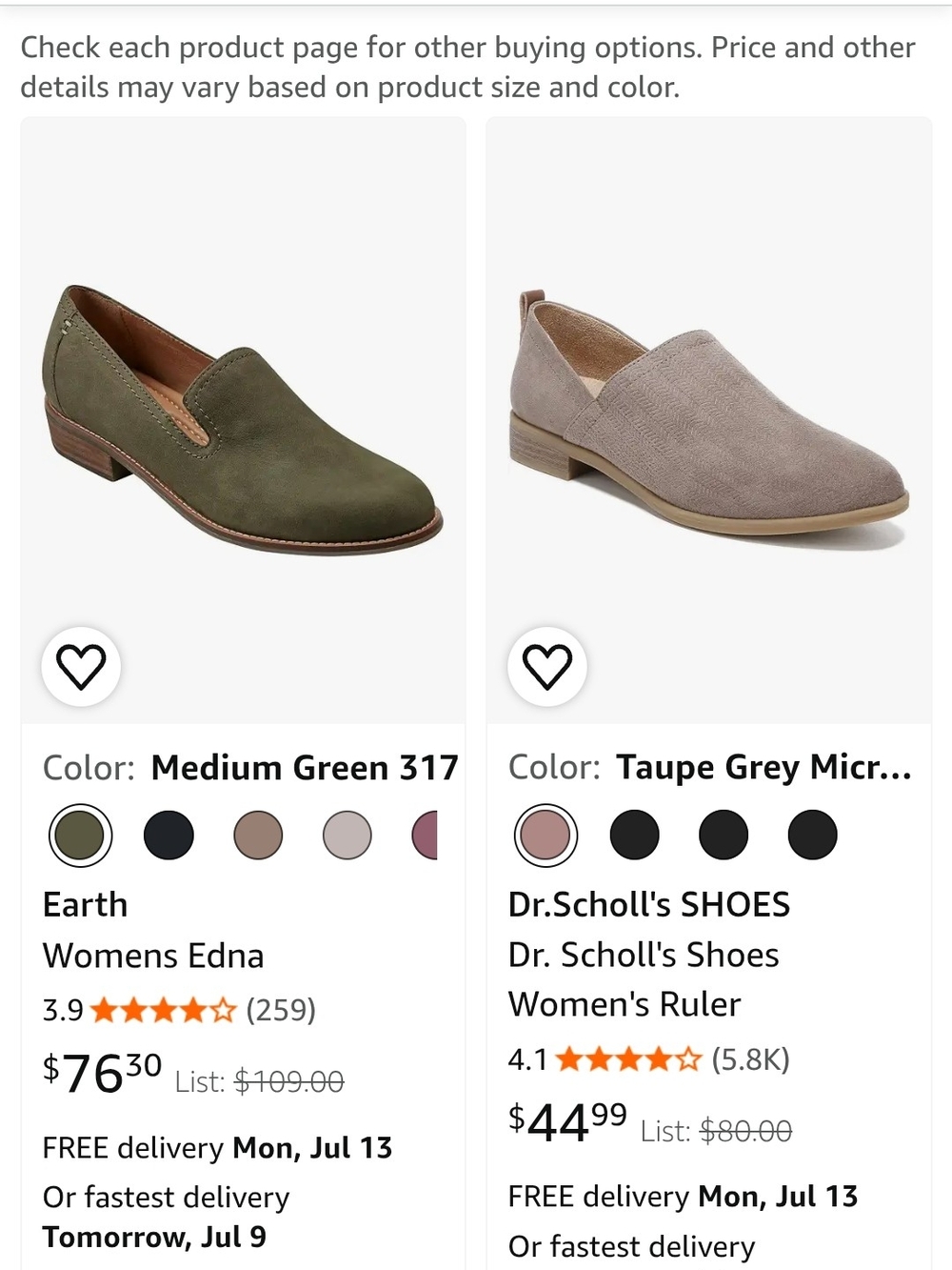Olive Green Slip-On Loafer - Picture 8 of 8